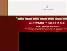 Tablet Screenshot of lakesimtustusresort.com